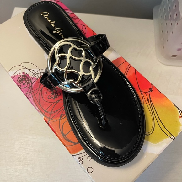 Amelia Grace Shoes - Black Sandals